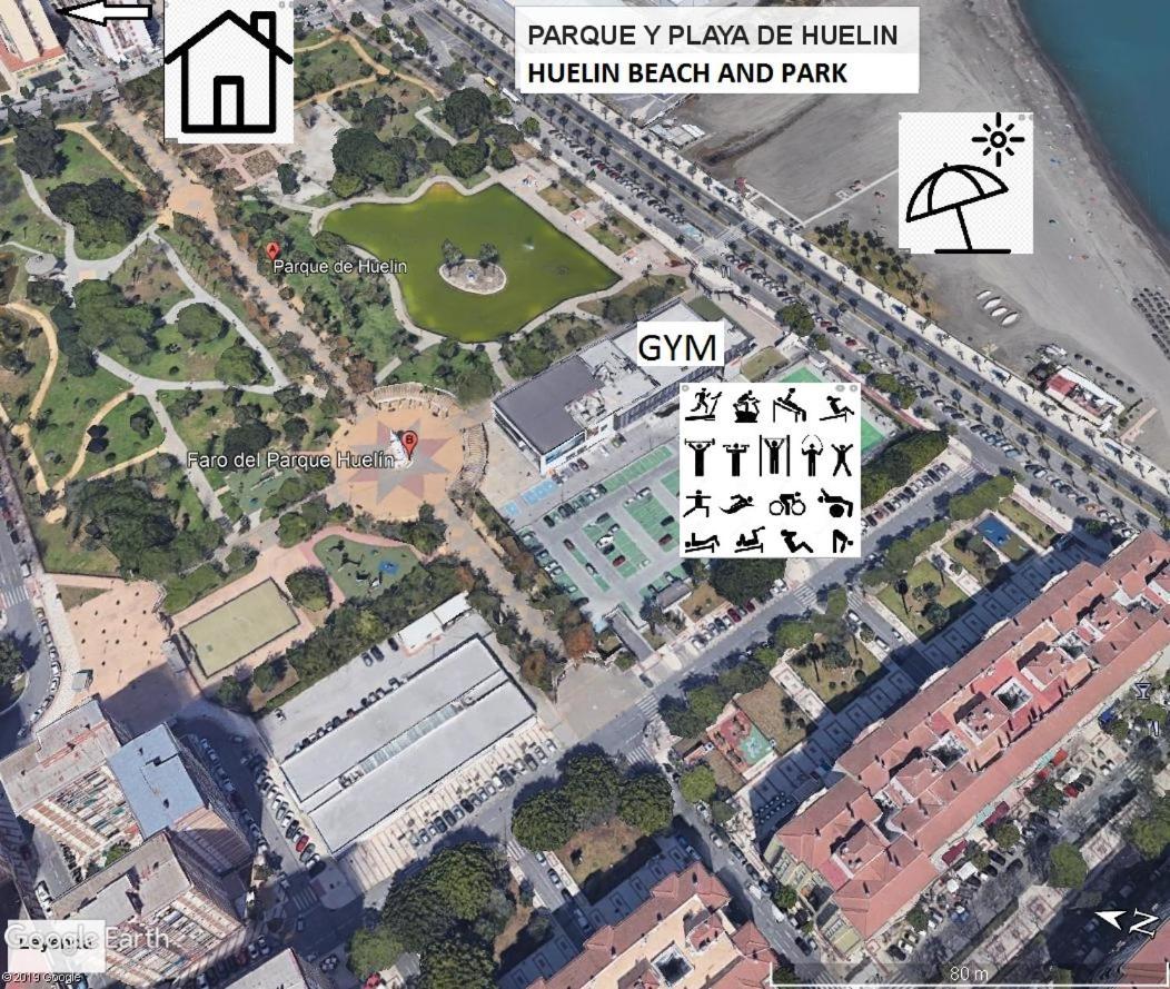 Studio In City Center Next To The Beach Μάλαγα Εξωτερικό φωτογραφία